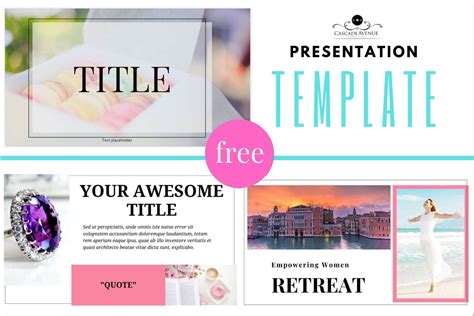 template ppt canva